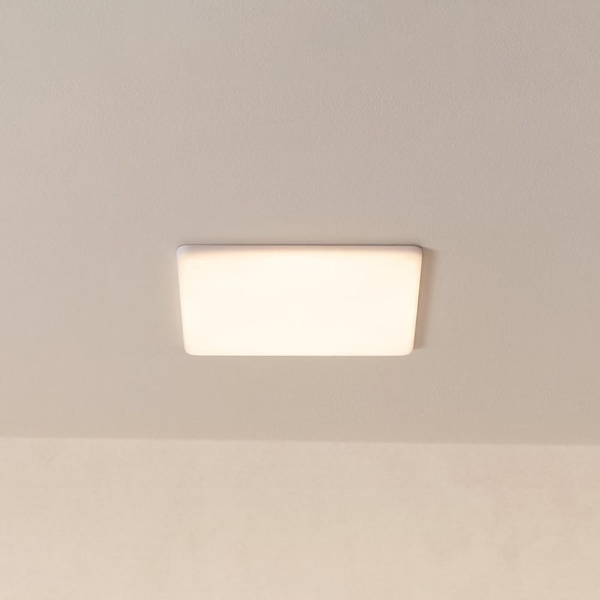 Eglo - Infälld LED badrumsbelysning LED/18W/230V 21,5x21,5 cm IP65