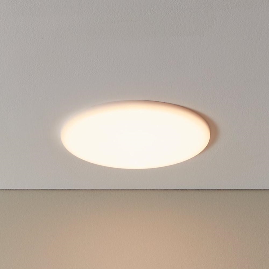 Eglo - Infälld LED badrumsbelysning LED/18W/230V diameter 21,5 cm IP65