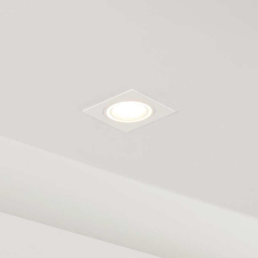 Eglo - Infälld taklampa 1xGU10/35W/230V vit
