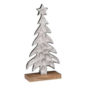 Eglo - Juldekoration 27x13 cm trä/silver