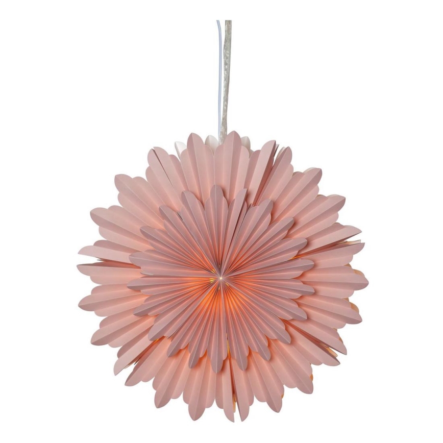 Eglo - Juldekoration rosa