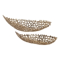 Eglo - KIT 2x Dekorativt bricka 44/61 cm guld