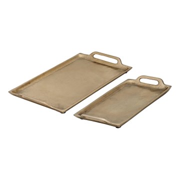Eglo - KIT 2x Dekorativt bricka guld