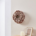Eglo - Konstgjord blomkrans diameter 35 cm rosa