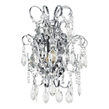 Eglo - Kristal väggbelysning 1xE14/25W/230V