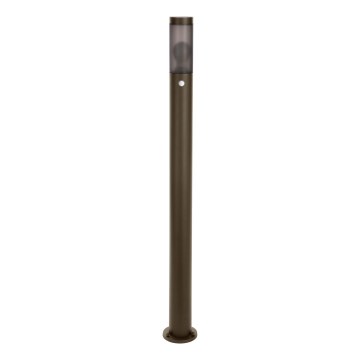 Eglo - Lampa med sensor för utomhusbruk 1xE27/15W/230V 110 cm IP44