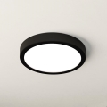Eglo - LED badrumsplafond LED/17W/230V svart IP44 Ø 21 cm