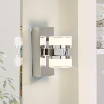 Eglo - LED Badrumsvägglampa 2xLED/4,5W/230V IP44