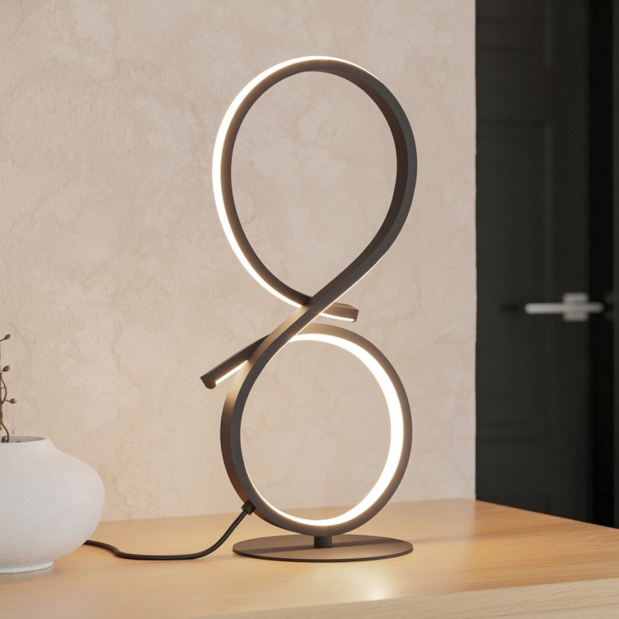 Eglo - LED bordslampa LED/11,4W/230V 3000K svart