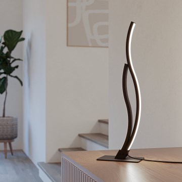 Eglo - LED bordslampa LED/12W/230V 4000K svart