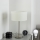 Eglo - LED  Bordslampa TUNJA 1xE27/60W/230V 38,5 cm matt krom/vit