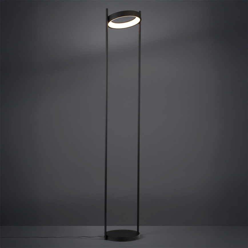Eglo - LED Dimbar golvlampa LED/20W/230V 3000K svart