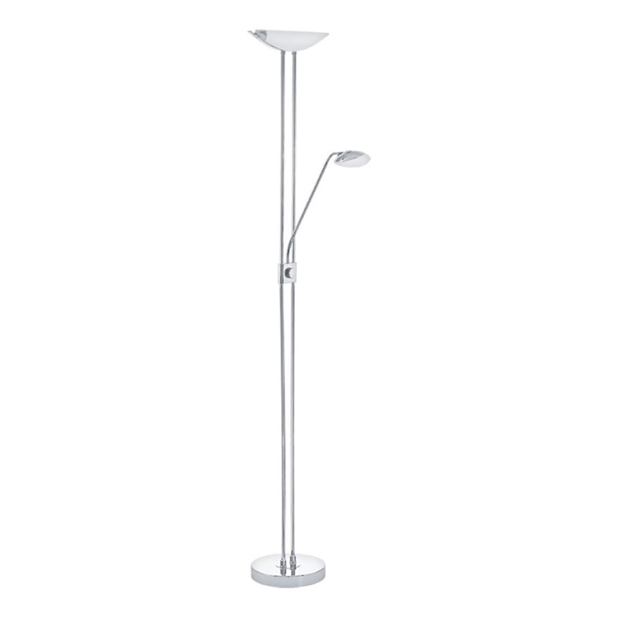 Eglo - LED Dimbar golvlampa LED/20W + LED/2,5W