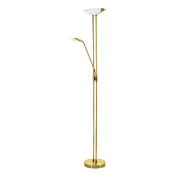 Eglo - LED Dimbar golvlampa LED/20W + LED/2,5W
