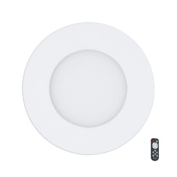 Eglo - LED dimbar infälld taklampa LED/5W/230V + fjärrkontroll