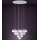 Eglo - LED Dimbar ljuskrona med snöre 18xLED/3,1W/230V