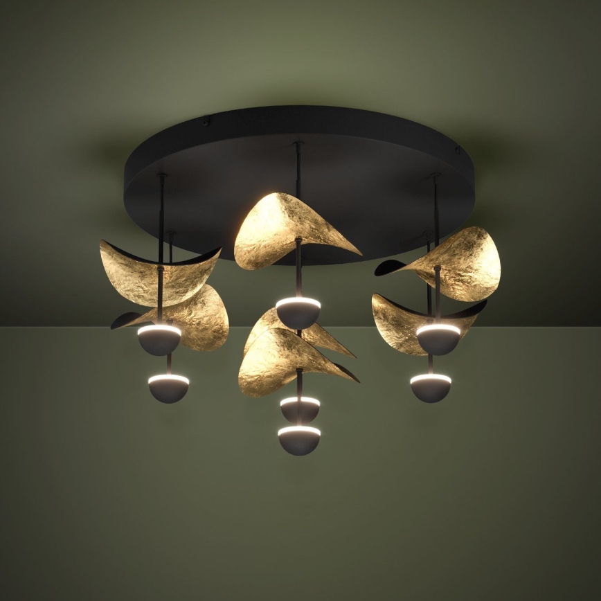Eglo - LED Dimbar taklampa 7xLED/2,3W/230V 3000K