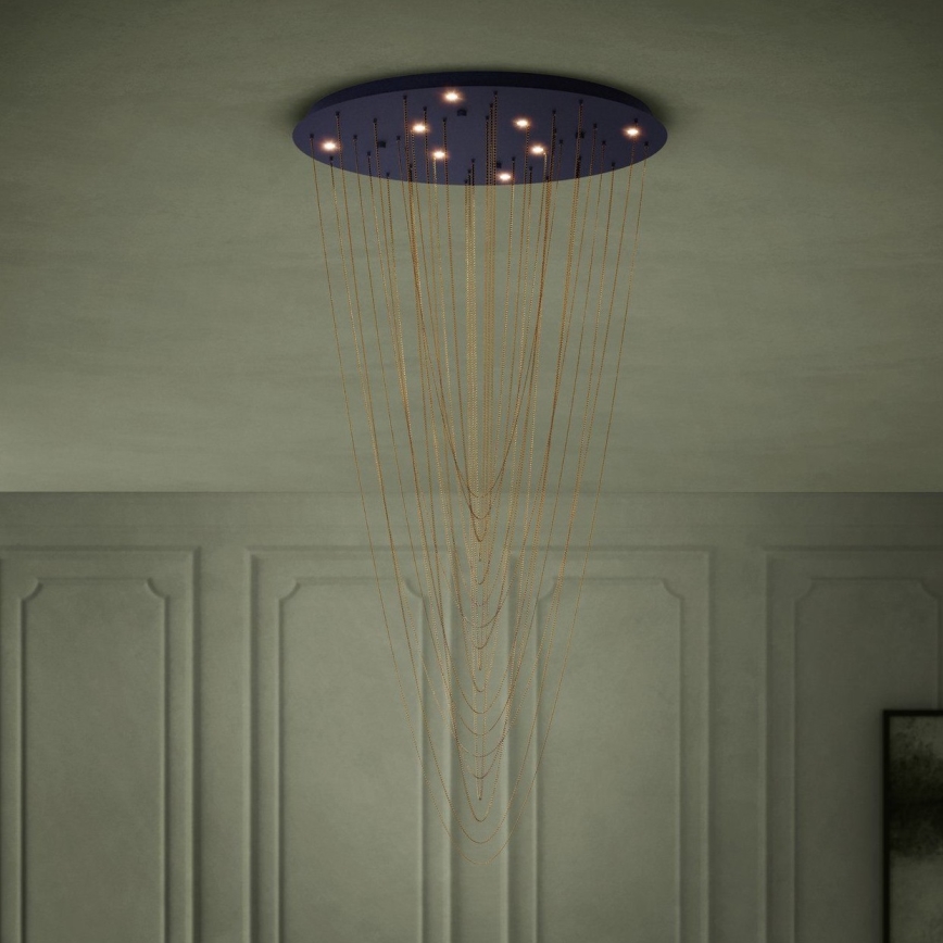 Eglo - LED Dimbar taklampa 8xLED/4,2W/230V 3000K