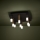 Eglo - LED Dimbar taklampa 9xLED/3,1W/230V 3000K antracit/guld