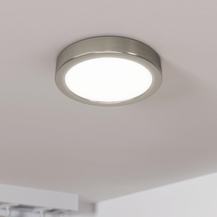 Eglo - LED Dimbar taklampa LED/11W/230V matt krom