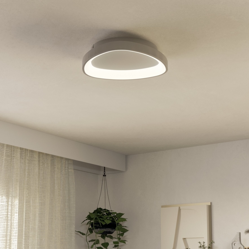 Eglo - LED Dimbar taklampa LED/12W/230V 2700-6500K vit + fjärrkontroll