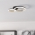 Eglo - LED Dimbar taklampa LED/12W/230V 4000K svart/guld