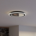Eglo - LED Dimbar taklampa LED/20W/230V 2700-6500K svart + fjärrkontroll