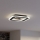 Eglo - LED Dimbar taklampa LED/20W/230V 2700-6500K svart + fjärrkontroll