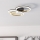 Eglo - LED Dimbar taklampa LED/20W/230V 4000K svart/guld
