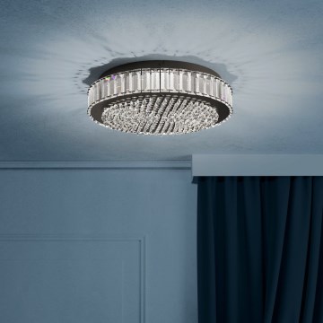 Eglo - LED Dimbar taklampa LED/23,5W/230V 4000K svart