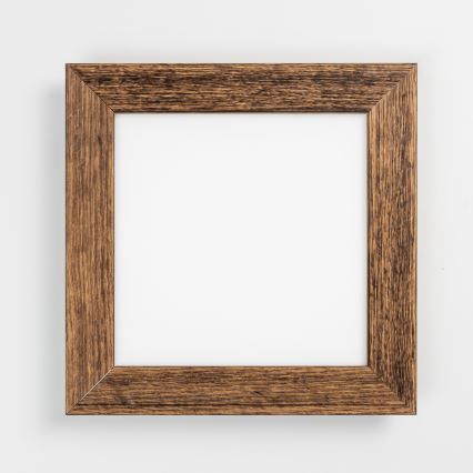 Eglo - LED Dimbart Takmonterat Panel SALOBRENA 2 WOOD LED/16W/230V 4000K 34x34 cm brun