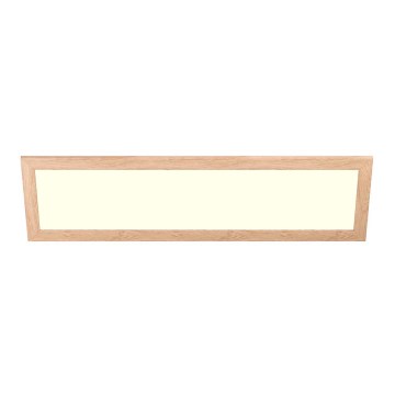Eglo - LED fäst panel SALOBRENA-RW WOOD LED/34W/230V 2700/4000K 124x34 cm brun