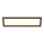 Eglo - LED fäst panel SALOBRENA-RW WOOD LED/34W/230V 2700/4000K 124x34 cm mörkbrun
