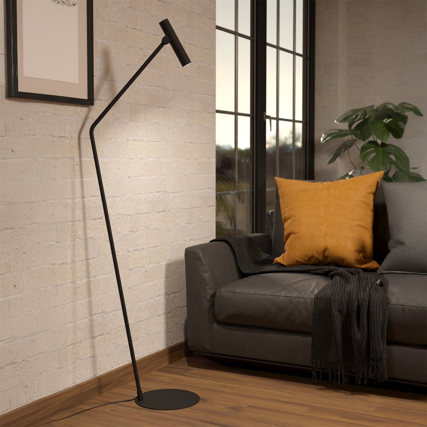 Eglo - LED golvlampa LED/5W/230V 3000K svart
