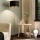 Eglo - LED  Golvlampa TUNJA 1xE27/60W/230V matt krom/svart