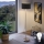 Eglo - LED golvlampa TUNJA 1xE27/60W/230V matt krom/svart