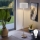Eglo - LED  Golvlampa TUNJA 1xE27/60W/230V matt krom/vit