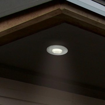 Eglo - LED infälld badrumsbelysning 1xGU10/5W/230V IP65