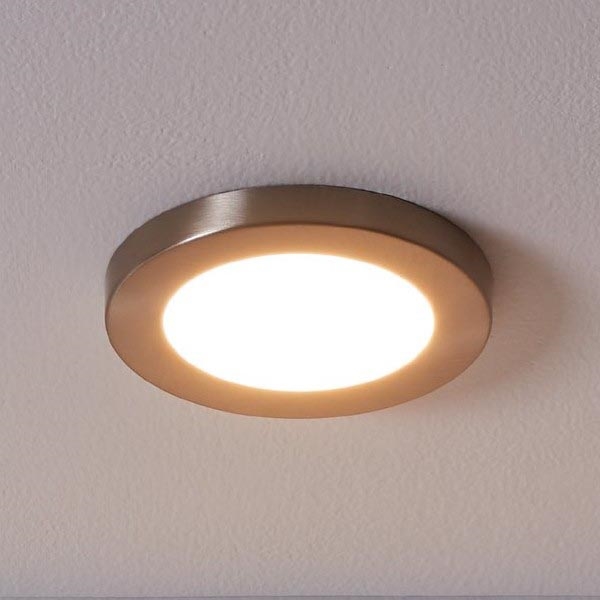 Eglo - LED infälld belysning LED/5,5W/230V 3000K matt krom