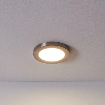 Eglo - LED infälld belysning LED/5,5W/230V 4000K matt krom