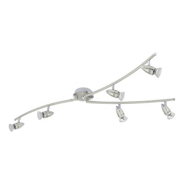Eglo - LED infälld spotlight 6xGU10/3W/230V