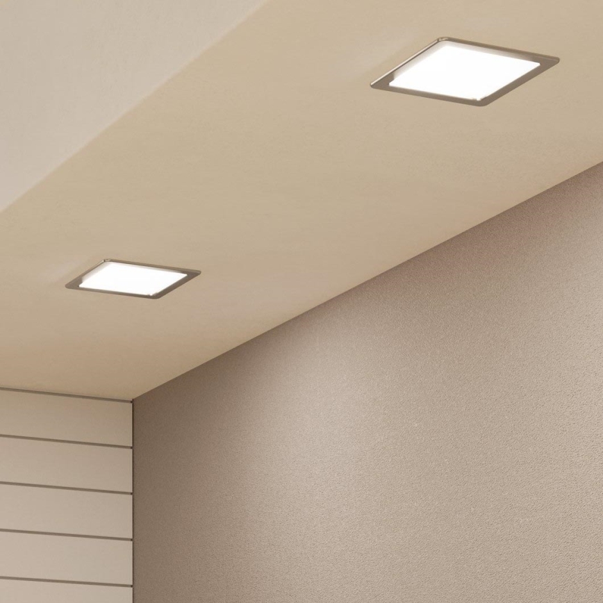 Eglo - LED infälld takarmatur LED/10,5W/230V 16,6x16,6 cm