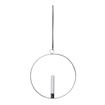 Eglo - LED Juldekoration 1xLED/0,06W/1xAA silver