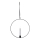 Eglo - LED Juldekoration 1xLED/0,06W/1xAA svart