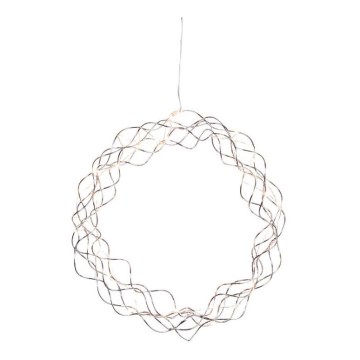 Eglo - LED juldekoration 30xLED/0,064W/230V blank krom