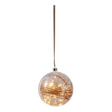 Eglo - LED Juldekoration GLOW 40xLED/0,064W/2xAA d. 20 cm