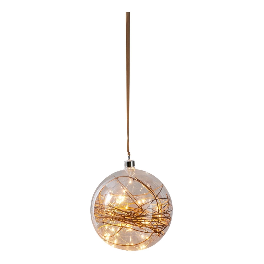 Eglo - LED Juldekoration GLOW 40xLED/0,064W/2xAA d. 20 cm