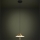Eglo - LED ljuskrona med textilsladd LED/12W/230V 3000K guld