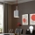 Eglo - LED ljuskrona med textilsladd TUNJA 1xE27/60W/230V grå