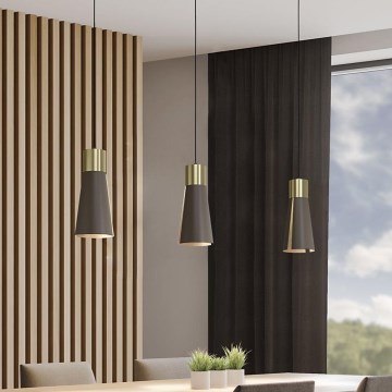Eglo - LED Ljuskrona med upphängningsrem  3xGU10/4,5W/230V